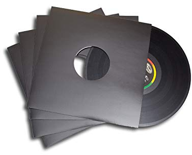 LP Schallplatten Maxi Cover/Discobag schwarz Deluxe Protected (25 Stück)