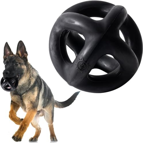 Monster K9 Dog Toys - Sehr robuster Ringball – lebenslange Ersatzgarantie – für mittelgroße und große Hunde – Aggressive Kauer
