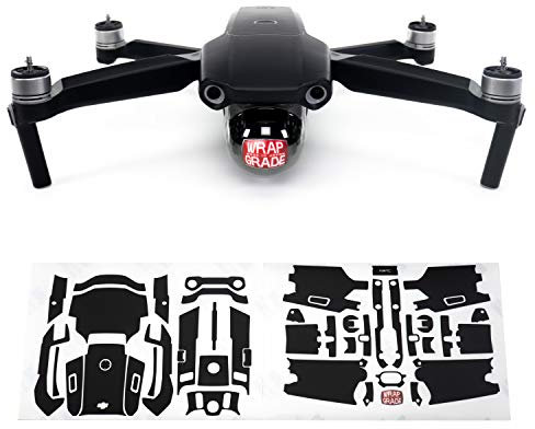 Wrapgrade Main Unit Skin kompatibel mit DJI Mavic Air 2 (Stealth Black)