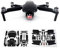 Wrapgrade Main Unit Skin kompatibel mit DJI Mavic Air 2 (Stealth Black)