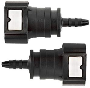 LST 2x Schnellverschluss Kraftstoffleitung Schlauchkupplung gerade 9,49 * 4 mm
