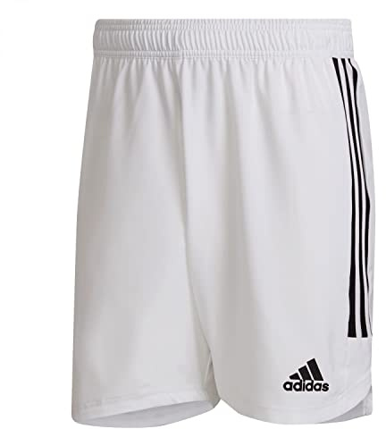 Adidas, Condivo22, Fußball-Shorts., Weiß Schwarz, 2XL, Mann