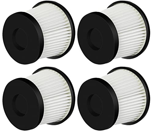 Ersatzfilter für Silvercrest Shaz 22.2 C3 Staubsauger, Zubehör für Whirlpool WVC-LI580K WVC-LI580Y schnurlosen Staubsauger (4 Stück)