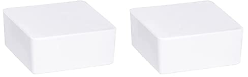 WENKO Nachfüller Raumentfeuchter Cube mit Orangenduft, & Nachfüller Raumentfeuchter Cube, Nachfüllpack für Luftentfeuchter, reduziert Schimmel & Gerüche, Granulatblock, 10x 5x10 cm,Weiß,1000 g