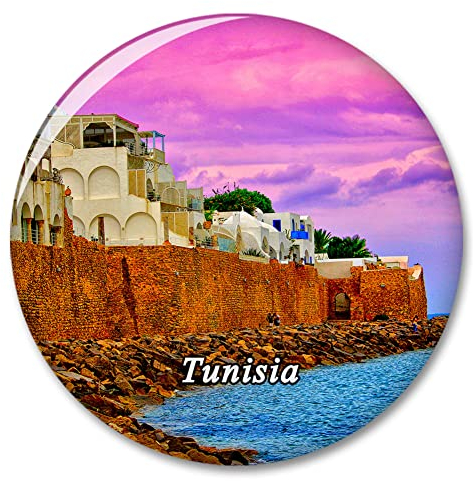 Tunesien Kühlschrankmagnet Dekorativer Magnet Aufkleber Reise Souvenir Sammlung Tourist Stadt Geschenk Whiteboard Küche
