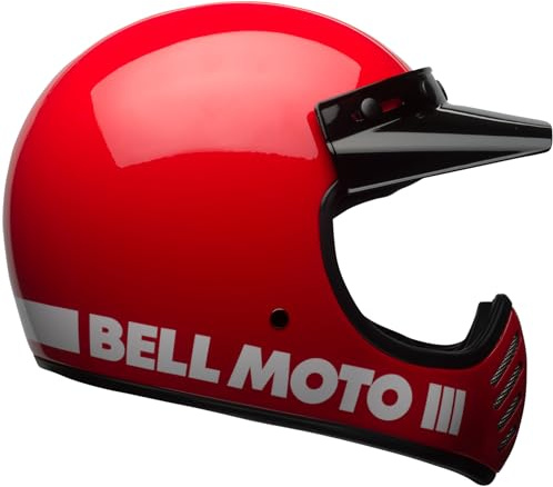 BELL HELMET MOTO-3 CLASSIC RED XL ECE6