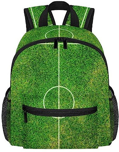 suojapuku Petit sac à dos pour femme Sac à dos de voyage décontracté,terrain de foot en gazon,Mini sac à dos extérieur