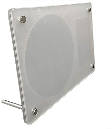 Álbumes de acrílico Marco de CD Marco de fotos con soporte de disco Soporte de tarjeta de fotos para cumpleaños