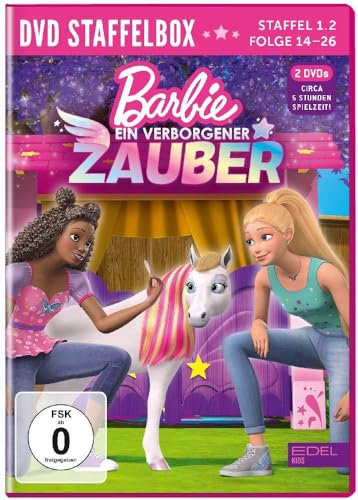 Barbie - Ein verborgener Zauber: DVD Staffelbox 1.2 (Folge 14 - 26) - Die Original-DVD zur TV-Serie