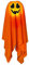 XZincer Halloween-Halloween-Dekoration, Handbeleuchtungs-Requisiten Natodraht Befestigung (OR1, One Size)