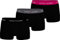 Tommy Hilfiger 3P WB Trunk Um0Um02763, Boxer, Uomo, Rosa (Blck/Drk Ash/Viv Pnk), M