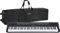 McGrey BS-88 Keyboard Trolly Set - Einsteiger-Keyboard in Stagepiano-Optik mit 88 Tasten - 146 Klänge - Split-, Dual- und Twinova-Funktion - inklusive Sustain-Pedal - schwarz