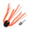 Aluminum Chimney Power Sweeping Brush Cleaning Rotary Sweep DIY Sets Flexible Chimney Sweeping Brush Heads And Sweep Rods Cleaning Sets
