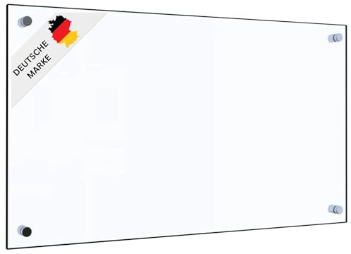 DELUKE® Küchenrückwand Glas - 100x50cm Transparent | Wandverklediung Küche Wandschutz Spritzschutz Herdspritzschutz Glasplatte Rückwandküche Küchenwand Design