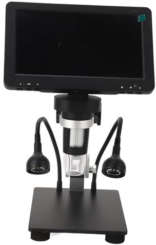 Digitalmikroskop 7 Zoll IPS LCD 16MP 1080p 50x Bis 1600x Messbares Elektronisches Mikroskop mit Fernbedienung