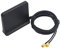 Gosera Signal Boost 5G 4G LTE 3G GSM Mimo Aerial High Gain 12Dbi 600-6000Mhz External Omni WiFi Antenna(Black with Ts9 Adapter)