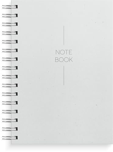 Burde Notizbuch A5 hellblau: Spiral-Notizbuch