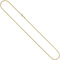 1,5mm Erbskette Kette Collier 333 Gold Gelbgold Goldkette 40 cm Unisex