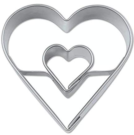 Stadter M281442 - Cortapastas Corazon INOX INOX Corazon 4cm