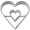 Stadter M281442 - Cortapastas Corazon INOX INOX Corazon 4cm