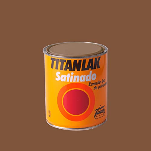 Titanlak Esmalte Laca sintética Satinado Ocre 750 ml