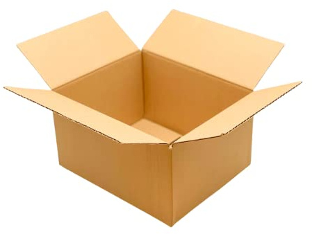 MyPack 50x Faltkartons 200 x 150 x 90 mm | Versandkarton Kompatibel mit Versand durch DHL, DPD, GLS und Hermes | 25-1000 Kartons wählbar
