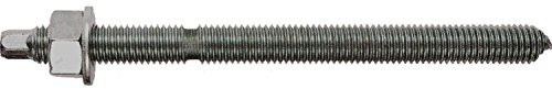 Fischer Barra Filettata RG M 8 x 110 in acciaio cl. 5.8 con dado e rosetta (10 Pz.), grigio