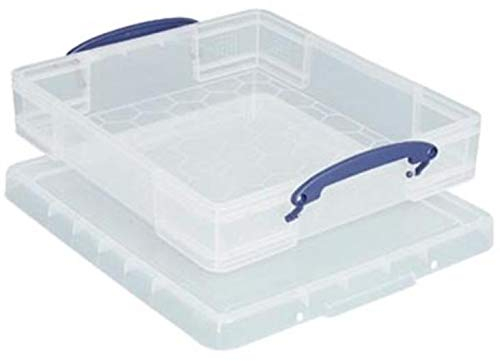 Really Useful Box 3 x 7 Liter - 400 x 350 x 85 mm - transparent