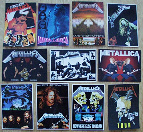 Metallica Postkarten 11 verschiedene