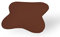 Dukal | Ersatzbezug für Ombracio/All Around Schlafkissen von Tempur | aus hochwertigem DOPPEL-Jersey | 100% Baumwolle | Farbe: braun