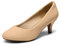 DREAM PAIRS Damen Klassische Pumps mit Stiletto und Spitzen zulaufenden Absätze Hochzeit Arbeitschuhe,Size 40.5,NACKT/Nubuck,LUVLY