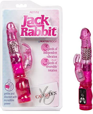 CalExotics Novelties Petite Jack Rabbit Vibrator, Pink
