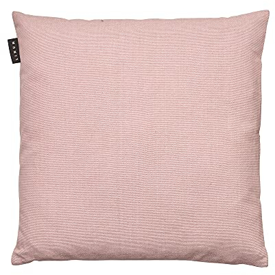 LINUM Pepper Premium Kissenhülle 50x50 cm, 100% Baumwolle, Maschinenwaschbar, Altrosa