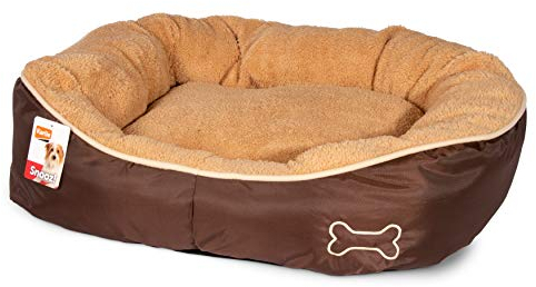 Karlie Bett Chipz, rund L: 73 cm B: 70 cm H: 20 cm beige