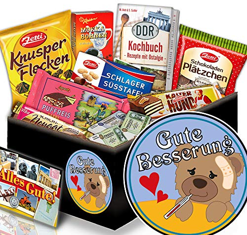 Gute Besserung/Geschenkbox Gute Besserung/Schoko Geschenk DDR