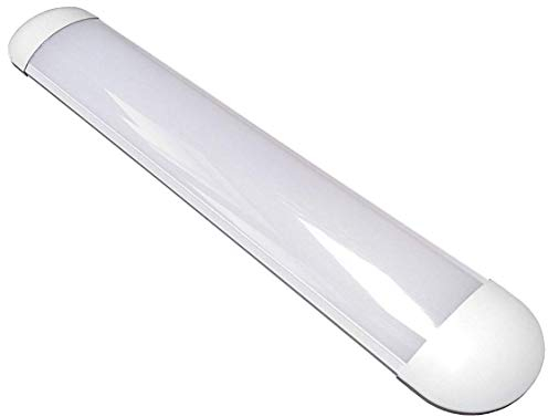 LED ATOMANT Pack 2x Pantalla Luminaria PLUS LED integrado, 60cm 36W. Color Blanco Frío (6500K). 3600 lumenes.