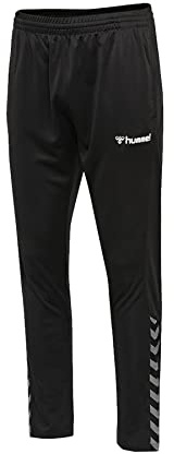 Hummel Jungen Pant Hmlauthentic Kids Poly Pant, Black/White, 140, 205370-2114-140