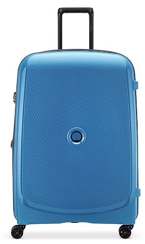 DELSEY PARIS - Belmont Plus - Ausziehbarer großer starrer Koffer - 76x52x34 cm - 110 Liter - L - Zinkblau