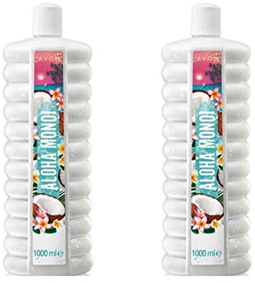 Avon Aloha Monoi Schaumbad, 1000 ml (2000 ml), 2 Stück