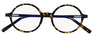 SILAC - Screen Turtle 7601 - Unisex-Lesebrille mit Blaulichtblocker für Computer- und Telefonbildschirme - Dioptrie +1.75 - Schwarz - Retro-Style Schildpatt