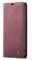 JMstore Custodia Compatibile con iPhone 11 PRO Max, Custodia in Pelle Cover a Libro Portafoglio Flip Caso Custodia Pelle con Magnetica (Rosso)