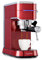 KLARSTEIN Futura - Macchina per Caffè Espresso, per Cappuccino, Macchinetta per Caffé Macinato, 1450W, 20 bar, Qualità Professionale, Sistema Thermo-Block, Doppio Erogatore, Montalatte, Rosso