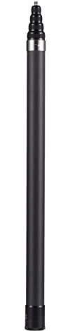 Andoer Tragbarer Selfie-Stick X4, Karbonfaser-Ständer, Kamerahalterung, 1/4 Zoll Schraubbefestigung, 45,5 cm - 300 cm, verstellbare Länge, kompatibel mit Insta360 X2/X3/X4