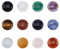 SUPERFINDINGS 12 Stück 12 Stile Natürliche Cabochon Edelsteine 25mm Halbrunde Kuppel Flache Rückseite Quarzsteine Für Halskette Schmuckherstellung DIY Handwerk Handgefertigt