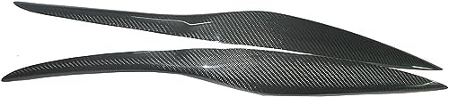 TRASKA Headlight Eyebrows,for Ford Fiesta MK7 2009-2012,Eyelid Lamp Car Headlight Lids Accessories
