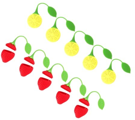 Zerodeko Lot de 2 Infuseurs à Thé Élégants Robustes Et Tendance pour Familles Et Amis 10 Pièces