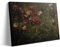 Wandbild Holzrahmen Wand Deko Wohnzimmer - Leinwand Bemalen Natur Pflanzen Leinwandbild DYH0028