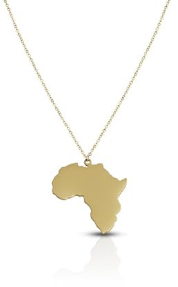 d'origine Afrika Kette | Damen Gold