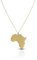 d'origine Afrika Kette | Damen Gold