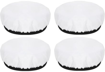 GREOHNMPAW 4Pcs 18cm Light Diffuser,Soft Diffuser Lamp Cover White Lamp Shade Diffuser,for Studio Strobe Reflectors